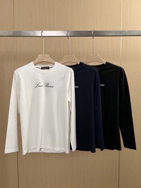 2025年9月24日入荷秋冬新作Loropiana長袖Tシャ...