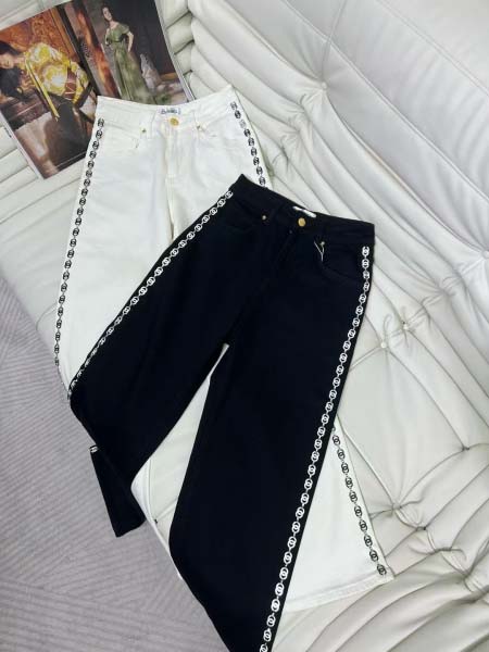 2025年9月26日入荷秋冬新作Chanelデニムパンツファ...