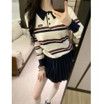 2025年9月26日入荷秋冬新作 miumiuニットのセーターファッション/誕生日プレゼント/贈り物 can工場