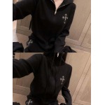 2025年9月26日入荷秋冬新作Chrome heartsセット上下ファッション/誕生日プレゼント/贈り物 can工場