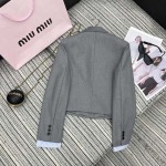 2025年9月27日入荷秋冬新作 miumiu背広ファッション/誕生日プレゼント/贈り物 can工場