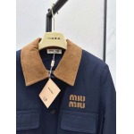 2025年9月27日入荷秋冬新作 miumiuジャケットファッション/誕生日プレゼント/贈り物 can工場