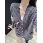 2025年9月27日入荷秋冬新作THOM BROWNE ニットカーディガン  ファッション/誕生日プレゼント/贈り物 can工場