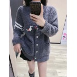 2025年9月27日入荷秋冬新作THOM BROWNE ニットカーディガン  ファッション/誕生日プレゼント/贈り物 can工場