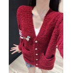 2025年9月27日入荷秋冬新作THOM BROWNE ニットカーディガン  ファッション/誕生日プレゼント/贈り物 can工場