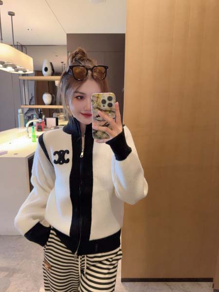 2025年9月27日入荷秋冬新作Celine ニットカーディ...