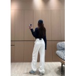 2025年9月30日入荷秋冬新作MiuMiu ズボンファッション/誕生日プレゼント/贈り物 can工場