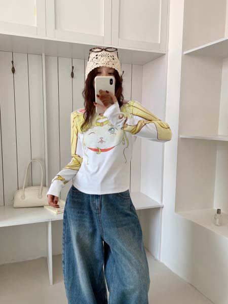 2025年9月30日入荷秋冬新作長袖tシャツ ファッション/...