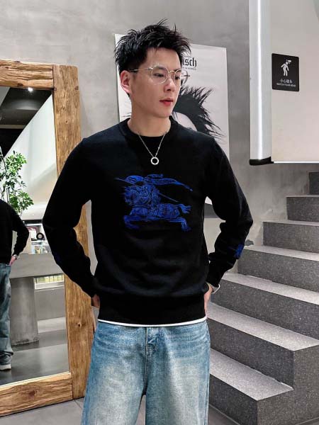 2025年10月14日入荷新作burberryウール混紡 ニット/セーター 高品質超厳選★入手困難/LD工場