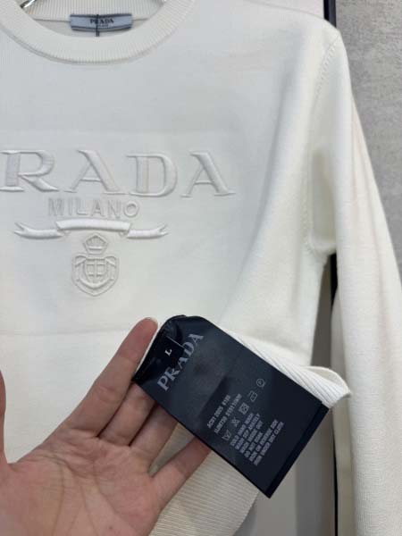2025年10月15日入荷新作Pradaウール混紡 ニット/セーター  秋冬高品質超厳選★入手困難/LD工場