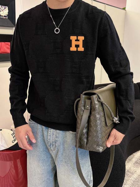 2025年10月15日入荷新作HERMESウール混紡 ニット/セーター  秋冬高品質超厳選★入手困難/LD工場