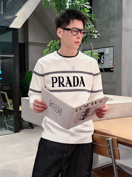 2025年10月15日入荷新作Pradaウール混紡 ニット/セーター  秋冬高品質超厳選★入手困難/LD工場