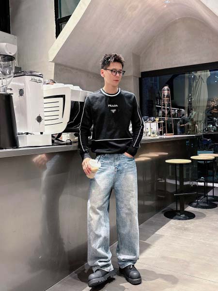 2025年10月15日入荷新作Pradaウール混紡 ニット/セーター  秋冬高品質超厳選★入手困難/LD工場