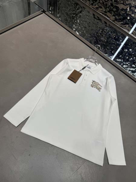 2025年10月26日入荷秋冬新作Burberry長袖 POLO Tシャツ高級品/MP工場