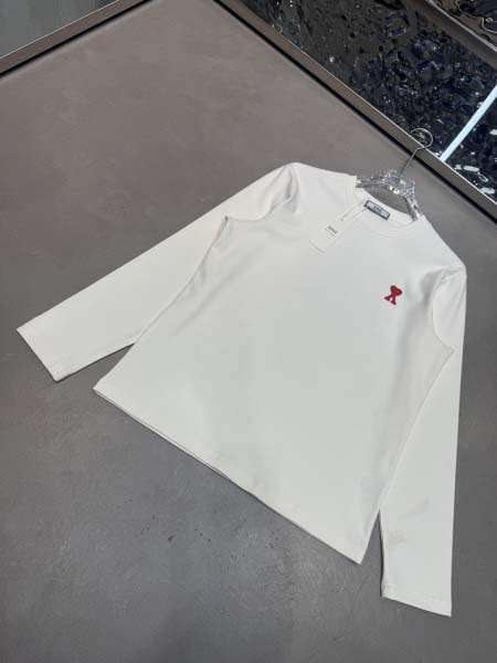 2025年10月26日入荷秋冬新作AMI同じデザインで長袖や半袖も作れます高級品/MP工場