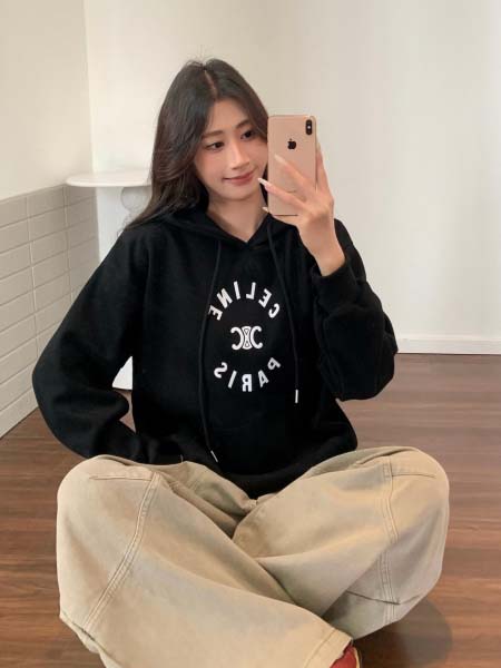 2025年10月14日入荷秋冬新作CELINEパーカーファッ...