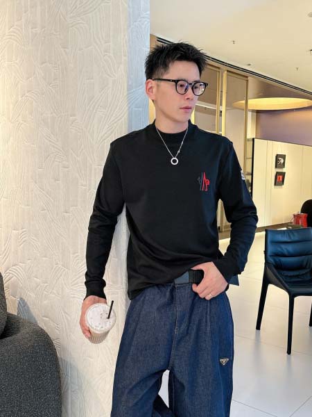 2025年10月14日入荷新作Moncler長袖Tシャツ 高...