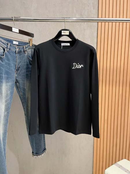2025年10月14日入荷新作Dior長袖Tシャツ 高品質超...