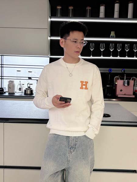 2025年10月15日入荷新作HERMESウール混紡 ニット...