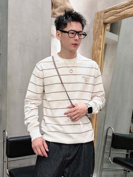 2025年10月15日入荷新作Pradaウール混紡 ニット/...
