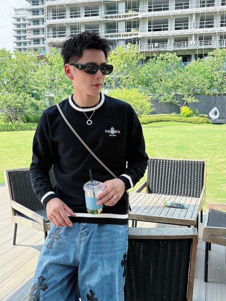 2025年10月15日入荷新作Pradaウール混紡 ニット/...