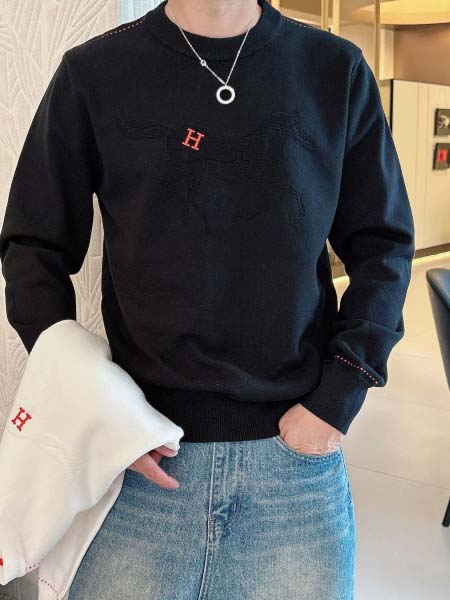 2025年10月15日入荷新作Hermesウール混紡 ニット...