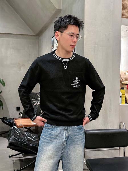 2025年10月15日入荷新作Pradaウール混紡 ニット/...