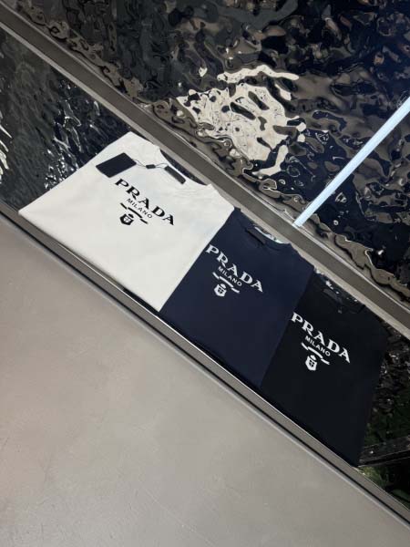 2025年10月26日入荷秋冬新作prada半袖Tシャツ高級...