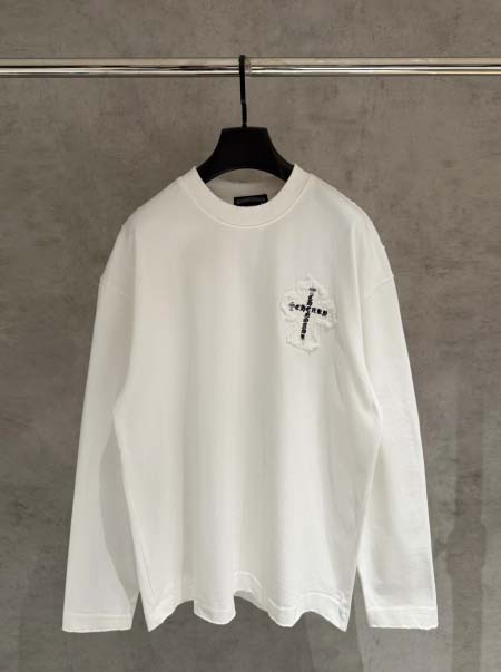 2025年11月3日秋冬新作Chrome hearts長袖Tシャツ高品質人気商品/LDF工場