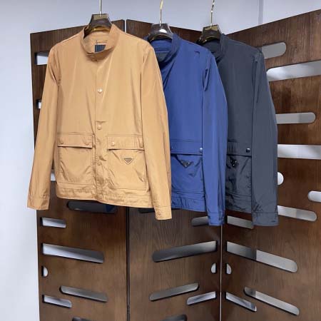 2025年11月17日秋冬新作Pradaジャケット高品質人気商品/QIU工場