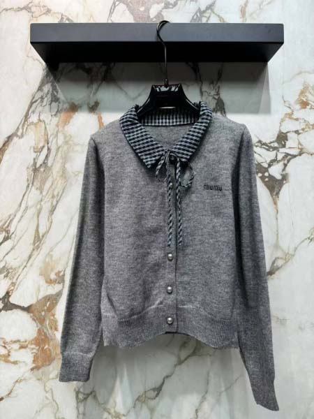 2025年11月18日入荷秋冬新作miumiu ニット/セーター ファッション/誕生日プレゼント/贈り物 can工場