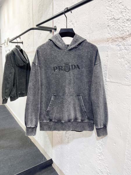 2025年11月3日秋冬新作Pradaパーカー高品質人気商品...