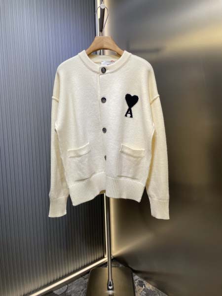 2025年11月4日秋冬新作Ami Paris ニットカーデ...