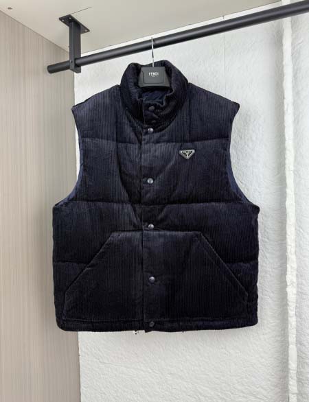 2025年11月4日秋冬新作Pradaダウンベスト超厳選★入...