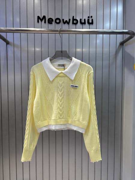 2025年11月18日入荷秋冬新作miumiu ニット/セー...