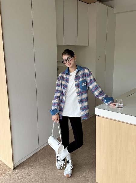 2025年11月18日入荷秋冬新作Miumiu  シャツファ...