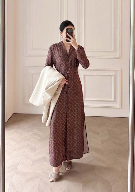 2025年11月20日入荷秋冬新作ルイヴィトンワンピースファ...