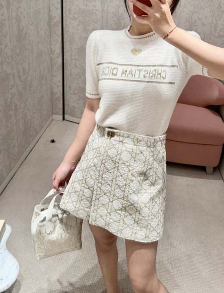 2025年11月21日入荷秋冬新作Dior 半袖 ニット/セ...