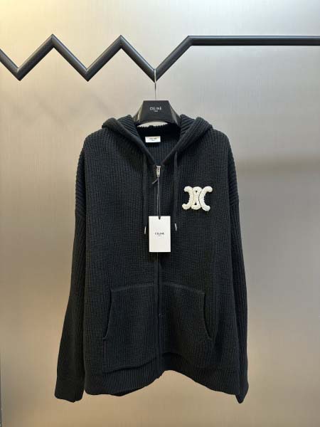 2025年11月13日秋冬新作CELINEパーカー高品質人気...