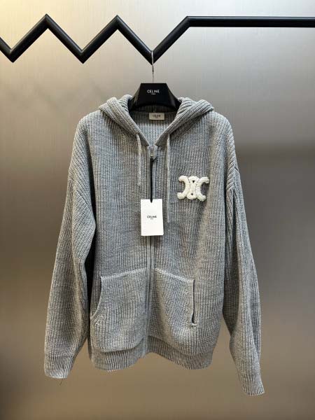 2025年11月13日秋冬新作CELINEパーカー高品質人気...