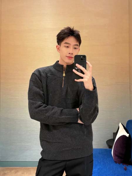 2025年11月30日秋冬新作ルイヴィトンニットのセーター高...