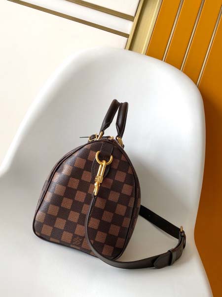 2025年12月9日入荷Louis Vuitton バッグN40772 Speedy 25 Bandoulière Damier Phriendship Pharrell Williams Nigo Damier Ebene Nigo 15