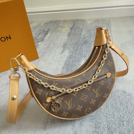 2025年12月9日入荷Louis Vuitton バッグM81098 Nicolas Ghesquière Croissant 2022 Loop 23 x 13 x 6 高品質新作/誕生日プレゼント/ZC工場