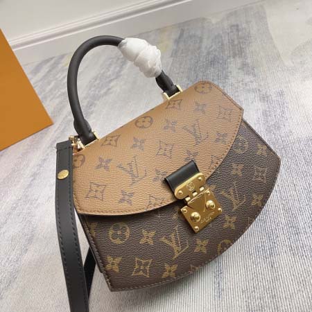 2025年12月9日入荷Louis Vuitton バッグMonogram Monogram Reverse Tilsitt 1988 LV S-lock M46548 24 x 18 x 7 高品質新作/誕生日プレゼント/ZC工場
