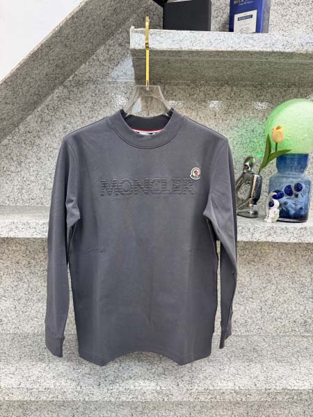 2025年12月12日入荷新作Moncler長袖tシャツ/長袖tシャツ秋冬高品質/人気/限定版/Knt工場