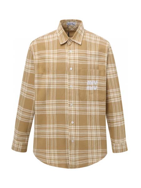 2025年12月2日秋冬新作Miumiuシャツ高品質人気商品...