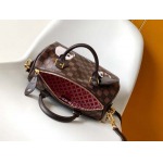 2025年12月9日入荷Louis Vuitton バッグN40772 Speedy 25 Damier Ebene Nigo 15 x 15 x 25 高品質新作/誕生日プレゼント/ZC工場