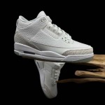 2025年12月25日入荷新品Jordan Air Jordan 3 retro pure white OG人気 スニーカー男女兼用/誕生日プレゼント/XH工場