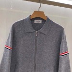 2025年12月30日新作Thom Browneウール ニットウールジャケット秋冬高級品/DM工場