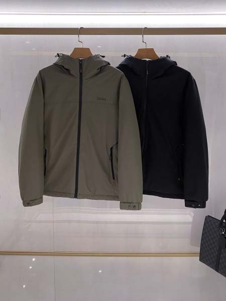 2025年12月30日新作ZEGNAダウンジャケット秋冬高級...